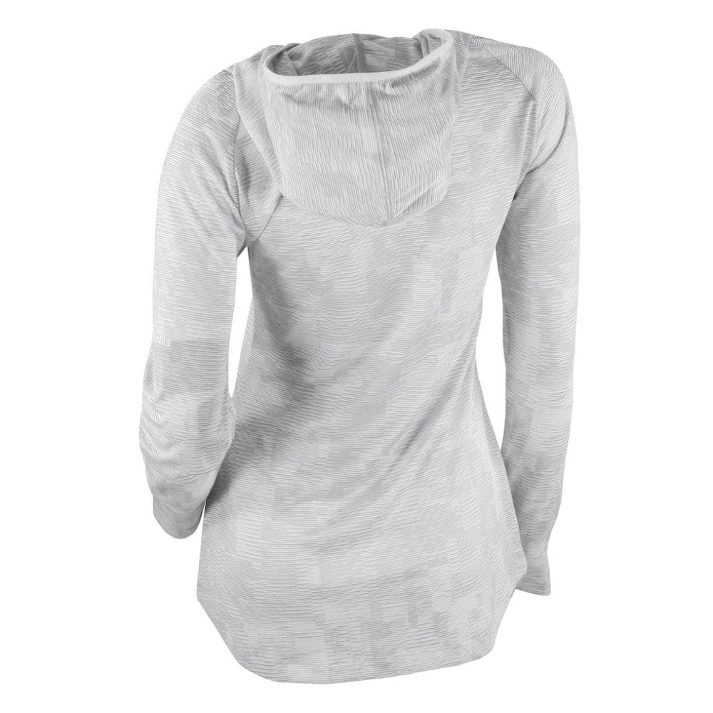 Tampa Bay Rays Columbia Women's Omni-Wick Sunday Ball Raglan Pullover Hoodie - White Hoodies