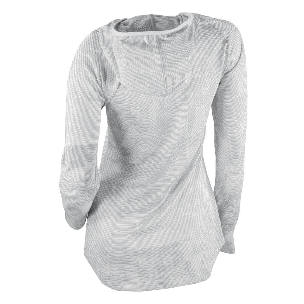 New York Mets Columbia Women's Omni-Wick Sunday Ball Raglan Pullover Hoodie - White Hoodies