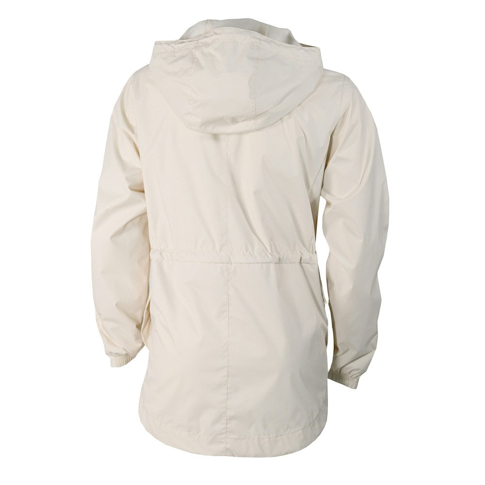 Cincinnati Reds Columbia Women's Lily Park Full-Zip Rain Jacket - Cream Jackets