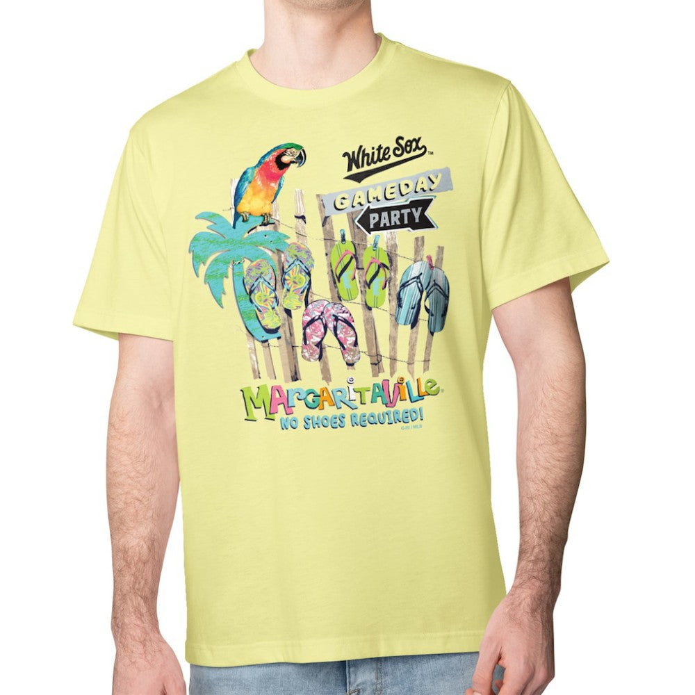 Chicago White Sox Margaritaville Gameday Party T-Shirt - Yellow T-shirts