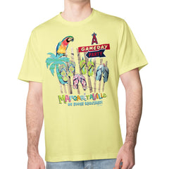 Los Angeles Angels Margaritaville Gameday Party T-Shirt - Yellow T-shirts
