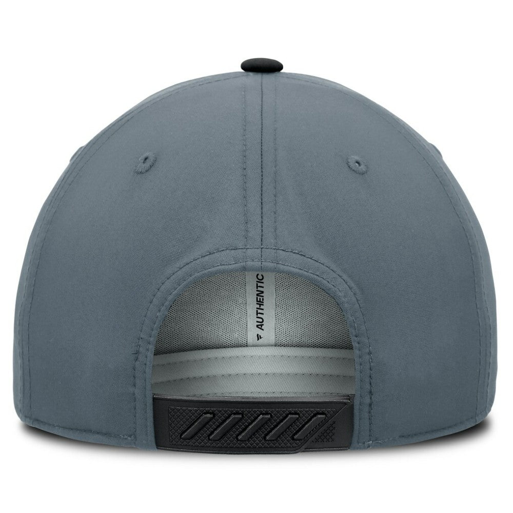 Utah Mammoth Fanatics Utah Badge Adjustable Hat - Black/Charcoal | US 203122128