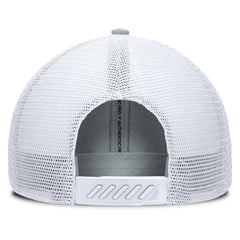 Utah Mammoth Fanatics Utah Badge Trucker Adjustable Hat - Gray/White | US 203122133