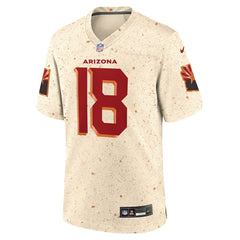 Marvin Harrison Jr. Arizona Cardinals 2025 Rivalries Collection Game Jersey - Natural Jerseys
