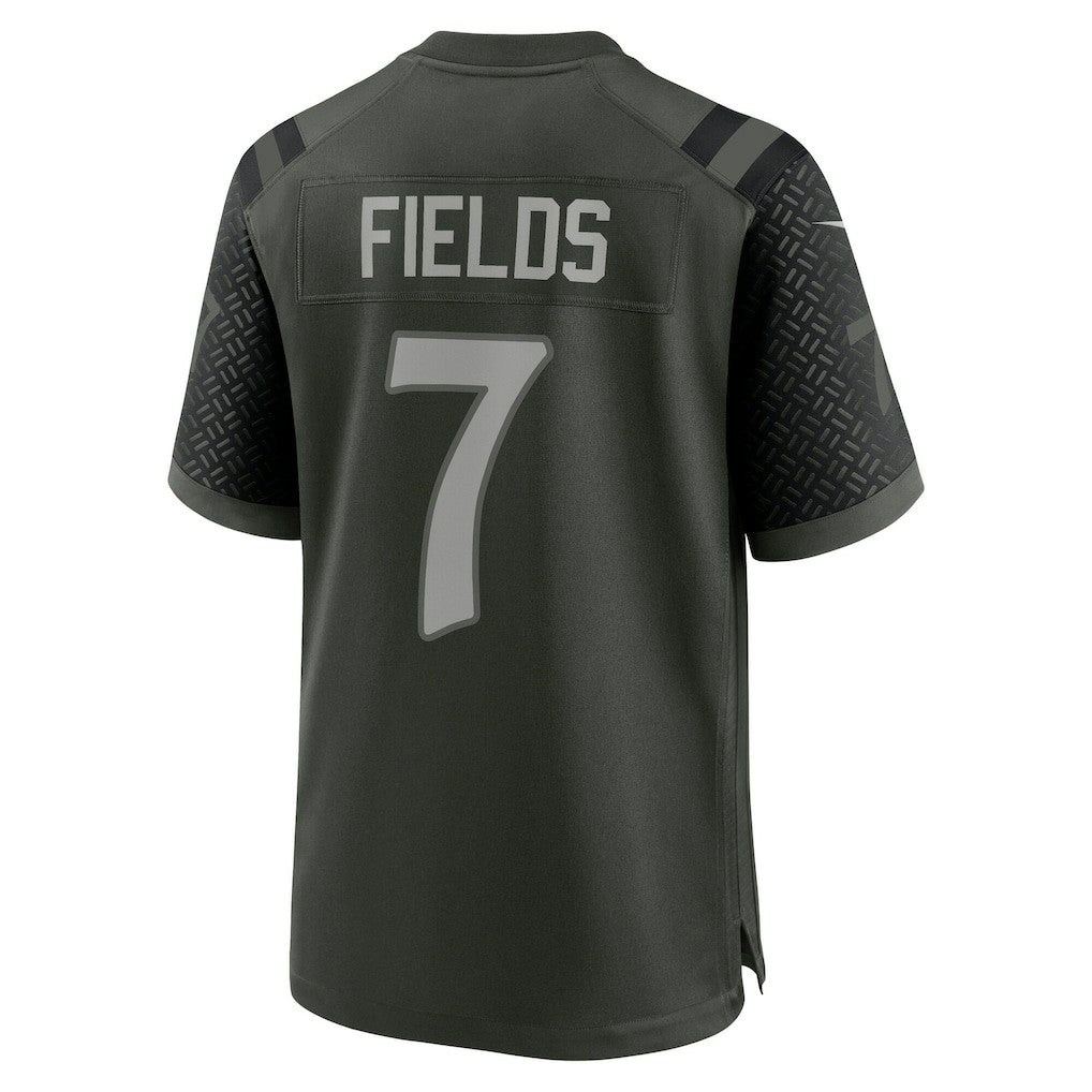 Justin Fields New York Jets 2025 Rivalries Collection Game Jersey - Gotham Green Jerseys