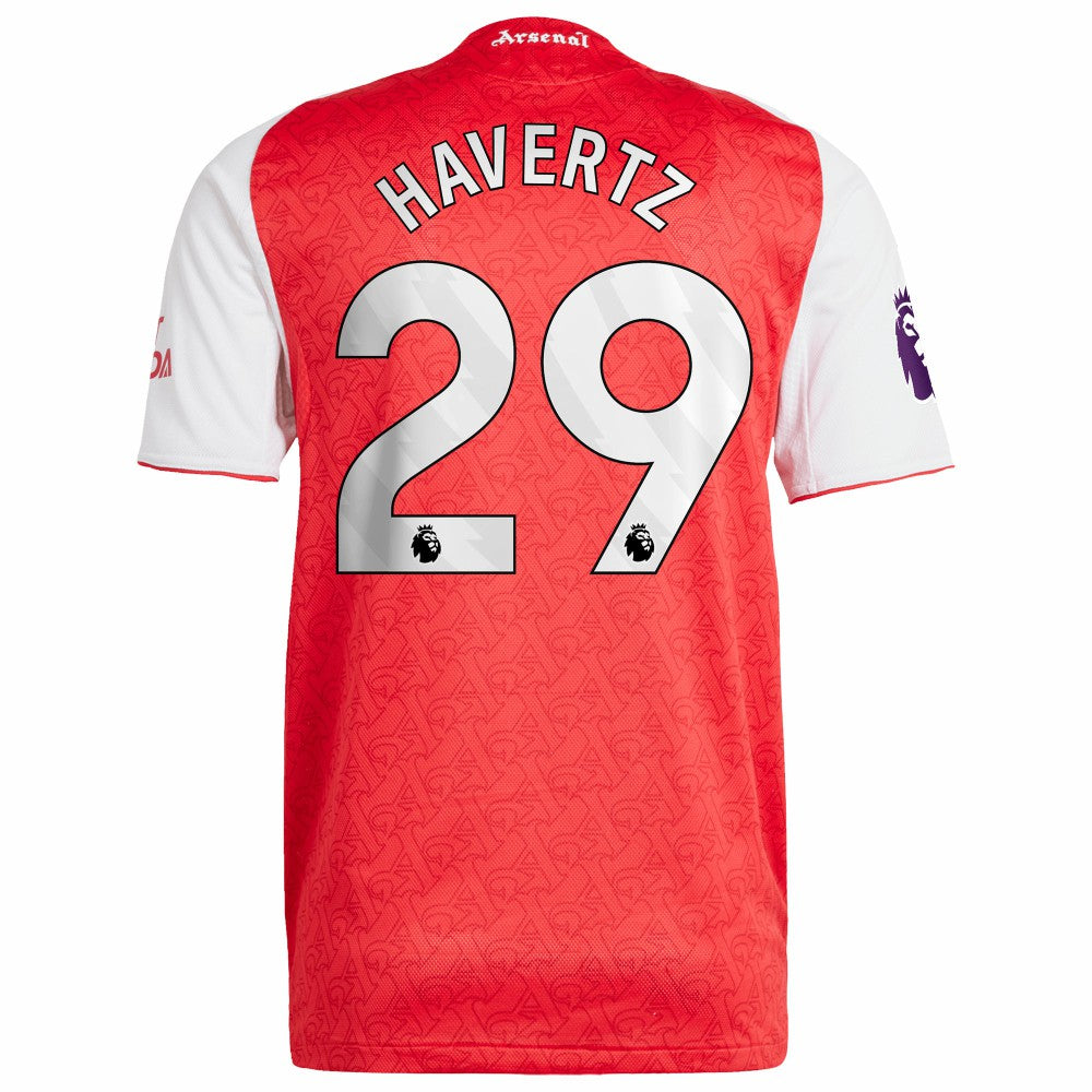 Kai Havertz Arsenal 2025/26 Home Player Jersey Red - Adidas on sale