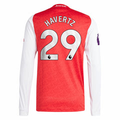 Kai Havertz Arsenal 2025/26 Home Long Sleeve Player Jersey Red - Adidas online