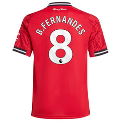 Bruno Fernandes Manchester United Youth Home 2025/26 Replica Player Jersey Red - Adidas outlet