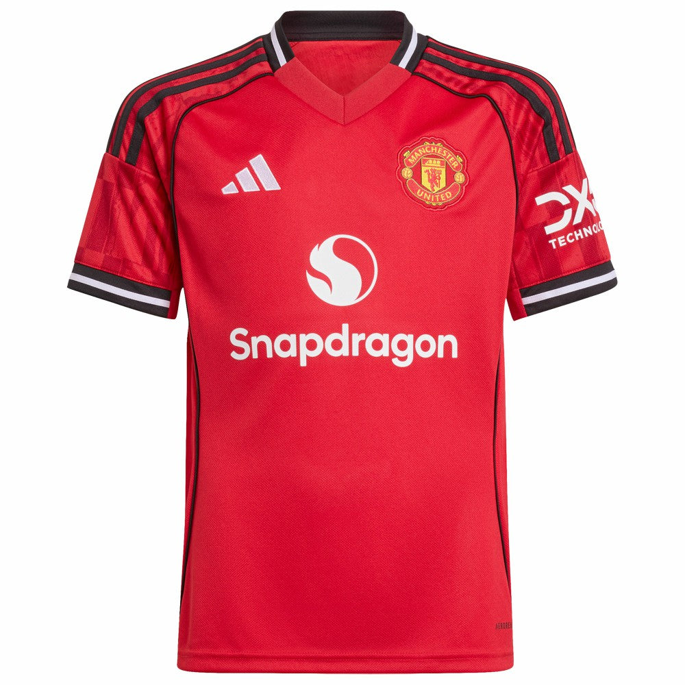 Marcus Rashford Manchester United Youth Home 2025/26 Replica Player Jersey Red - Adidas on sale