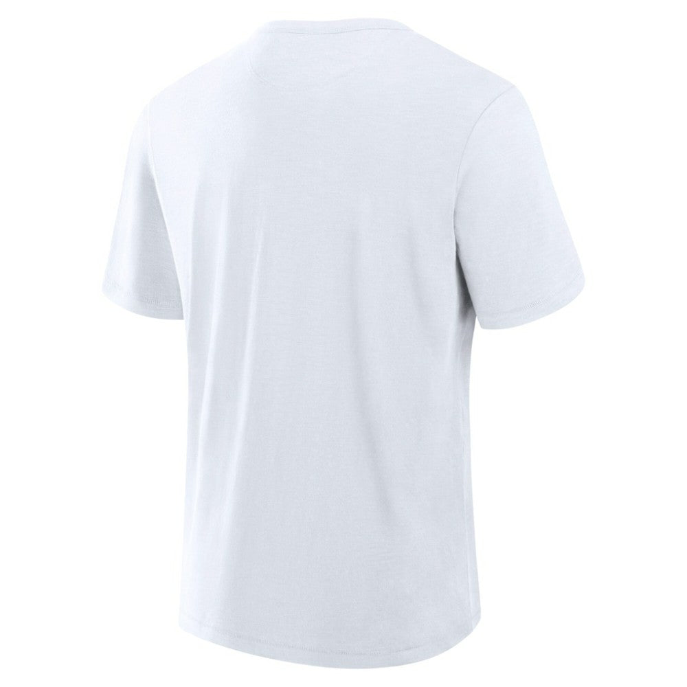Utah Mammoth Fanatics Wordmark Stadium Slub T-Shirt - White | US 203124191