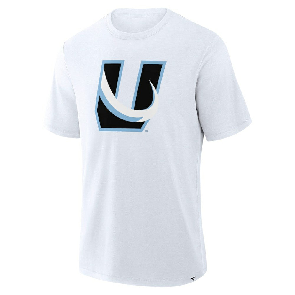 Utah Mammoth Fanatics Alternate Logo Stadium Slub T-Shirt - White | US 203124199