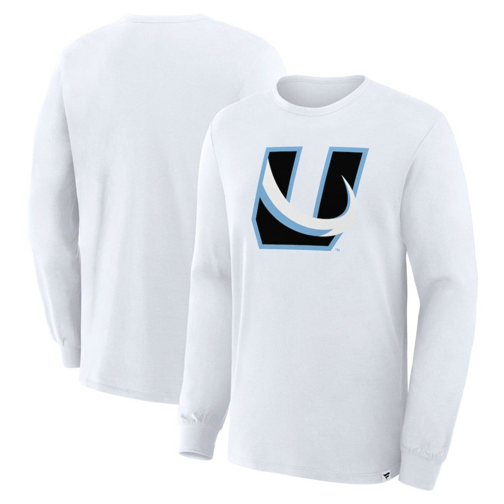Utah Mammoth Fanatics Alternate Logo Legacy Long Sleeve T-Shirt - White | US 203124220