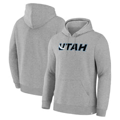 Utah Mammoth Fanatics Home Fleece Hoodie - Heather Gray | US 203124243