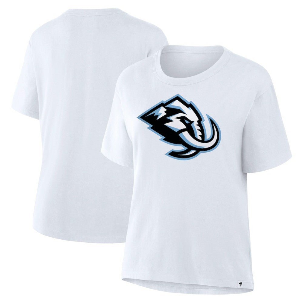 Utah Mammoth Fanatics Women's Primary Logo Legacy T-Shirt - White | US 203124250
