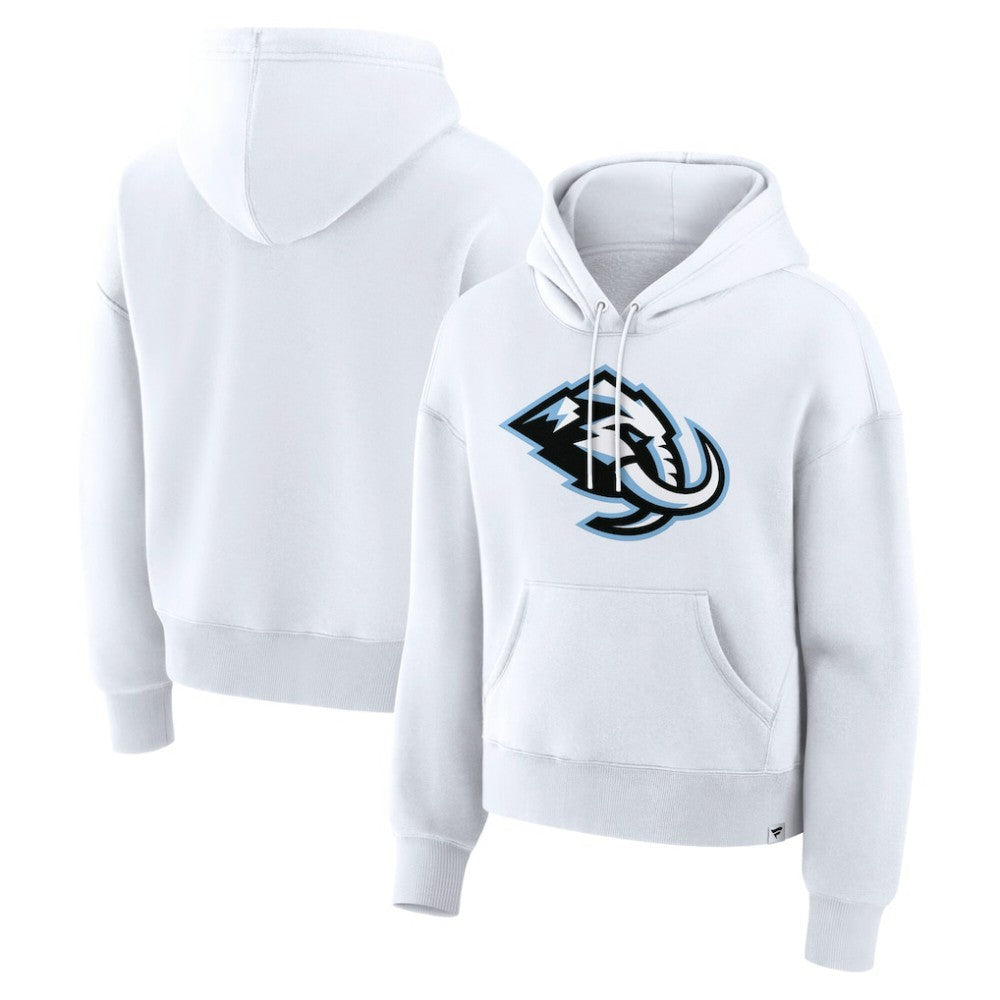 Utah Mammoth Fanatics Women's Essential Hoodie - White | US 203124266