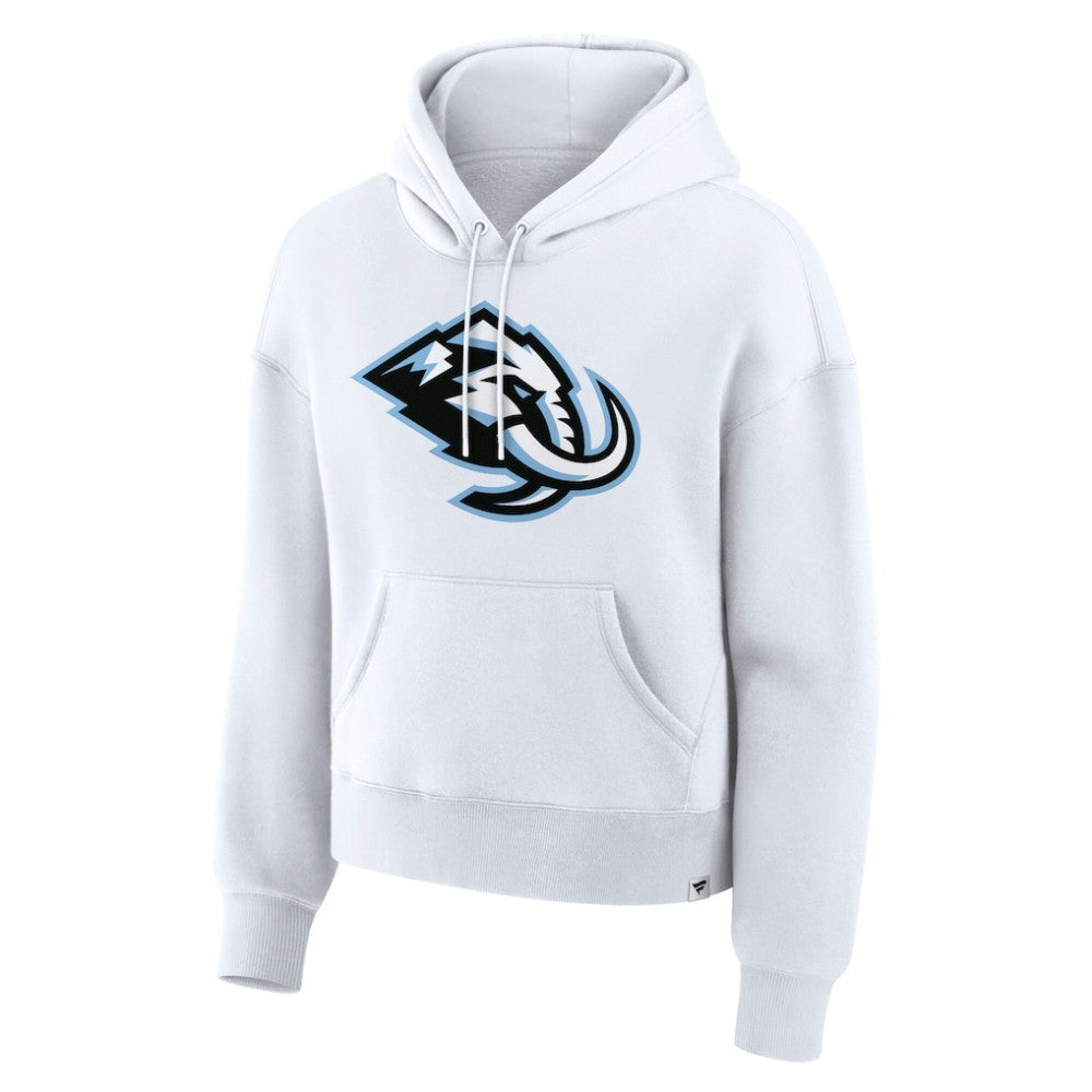 Utah Mammoth Fanatics Women's Essential Hoodie - White | US 203124266