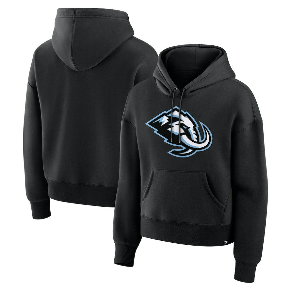 Utah Mammoth Fanatics Women's Essential Hoodie - Black | US 203124267