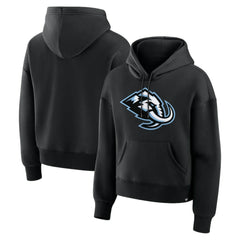 Utah Mammoth Fanatics Women's Essential Hoodie - Black | US 203124267
