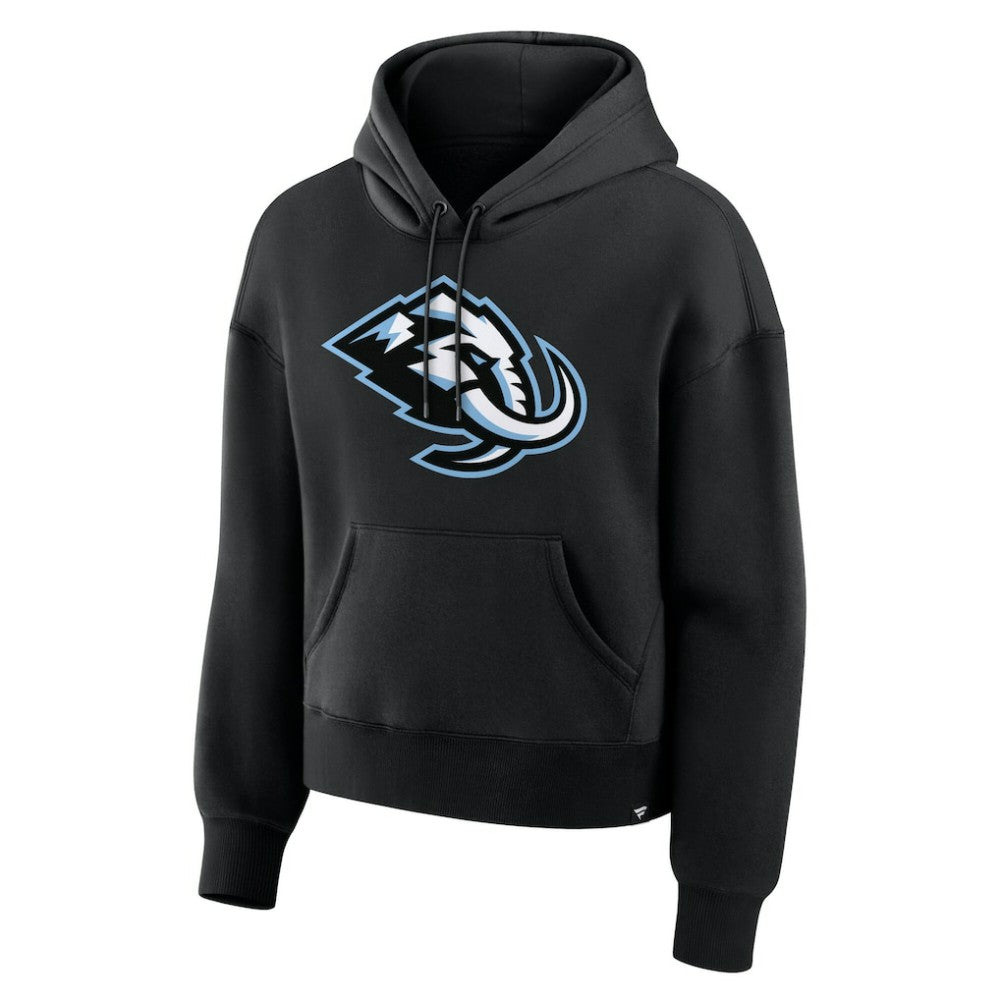 Utah Mammoth Fanatics Women's Essential Hoodie - Black | US 203124267
