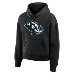 Utah Mammoth Fanatics Women's Essential Hoodie - Black | US 203124267