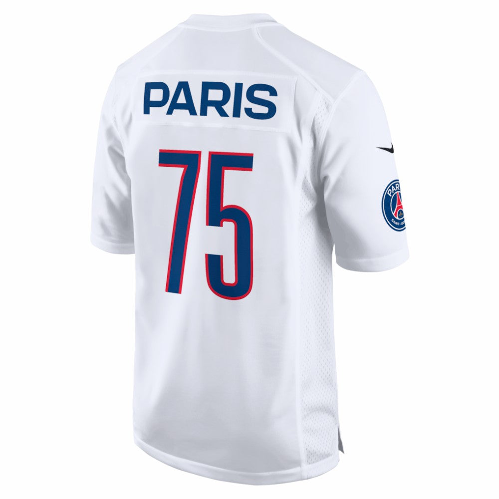 Paris Saint-Germain 2025 Soccer x NFL Game Jersey White - Nike discount