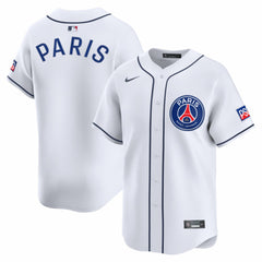 Paris Saint-Germain 2025 Soccer x MLB Limited Jersey White - Nike on sale