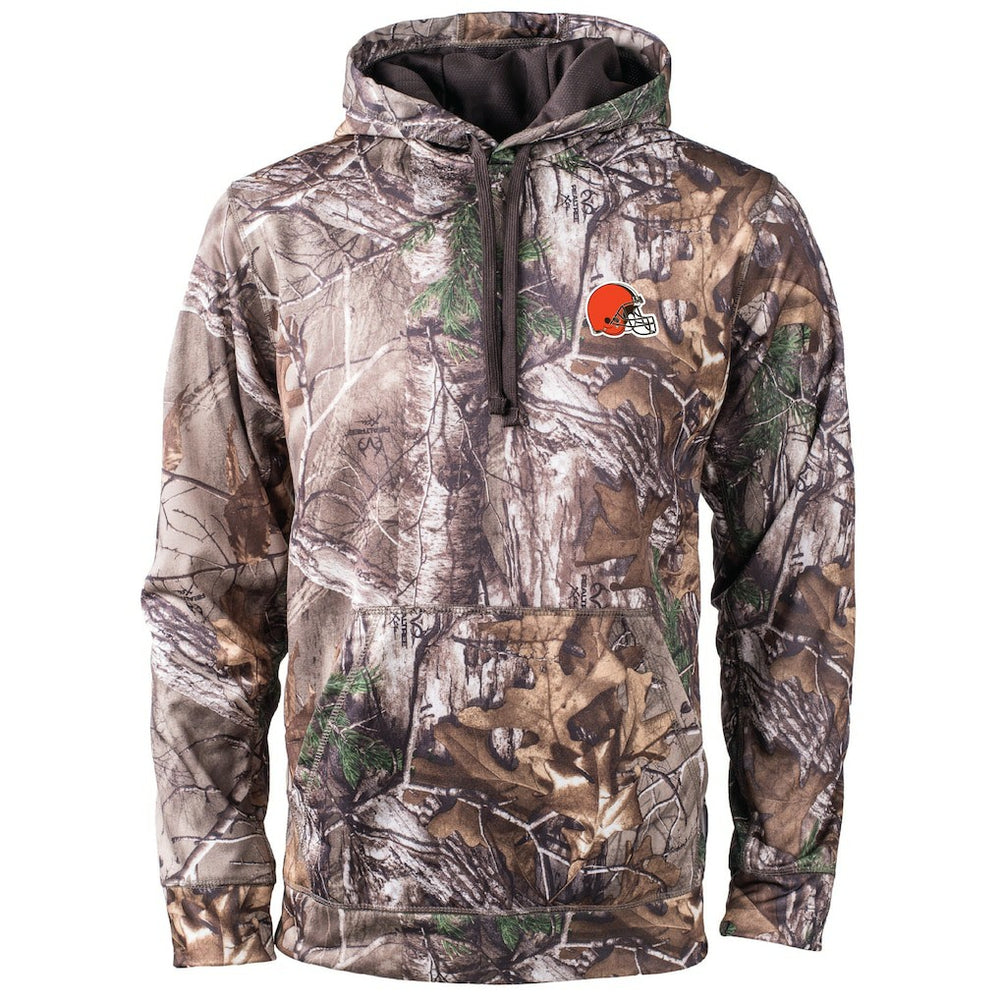 Cleveland Browns Dunbrooke Champion Tech Fleece Hoodie - Camo Hoodies