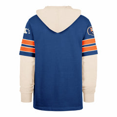 Denver Broncos '47 Big & Tall Split Zone Cornerback Hoodie - Royal Hoodies