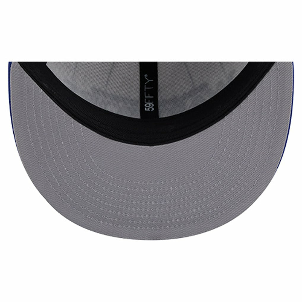 Golden State Warriors Wordmark Pinstripe 59FIFTY Fitted Hat White - New Era