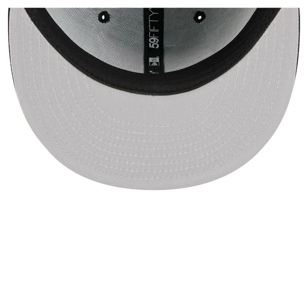 Detroit Red Wings New Era Faded Lines 59FIFTY Fitted Hat - Black | US 203126869