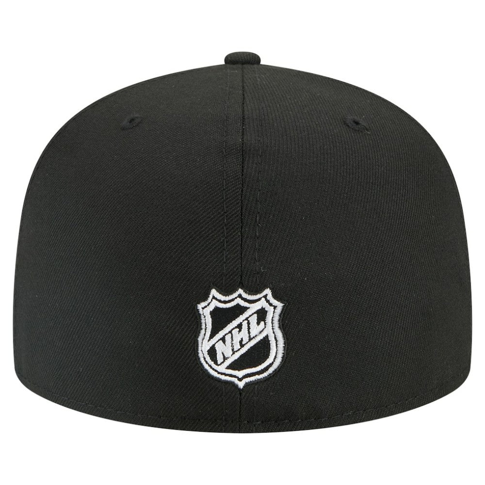 Philadelphia Flyers New Era Faded Lines 59FIFTY Fitted Hat - Black | US 203126872