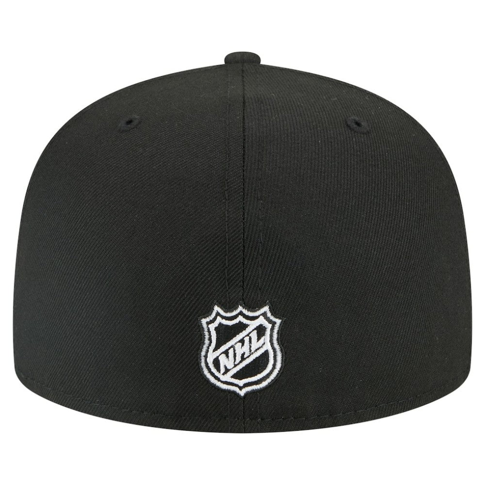 New Jersey Devils New Era Faded Lines 59FIFTY Fitted Hat - Black | US 203126873