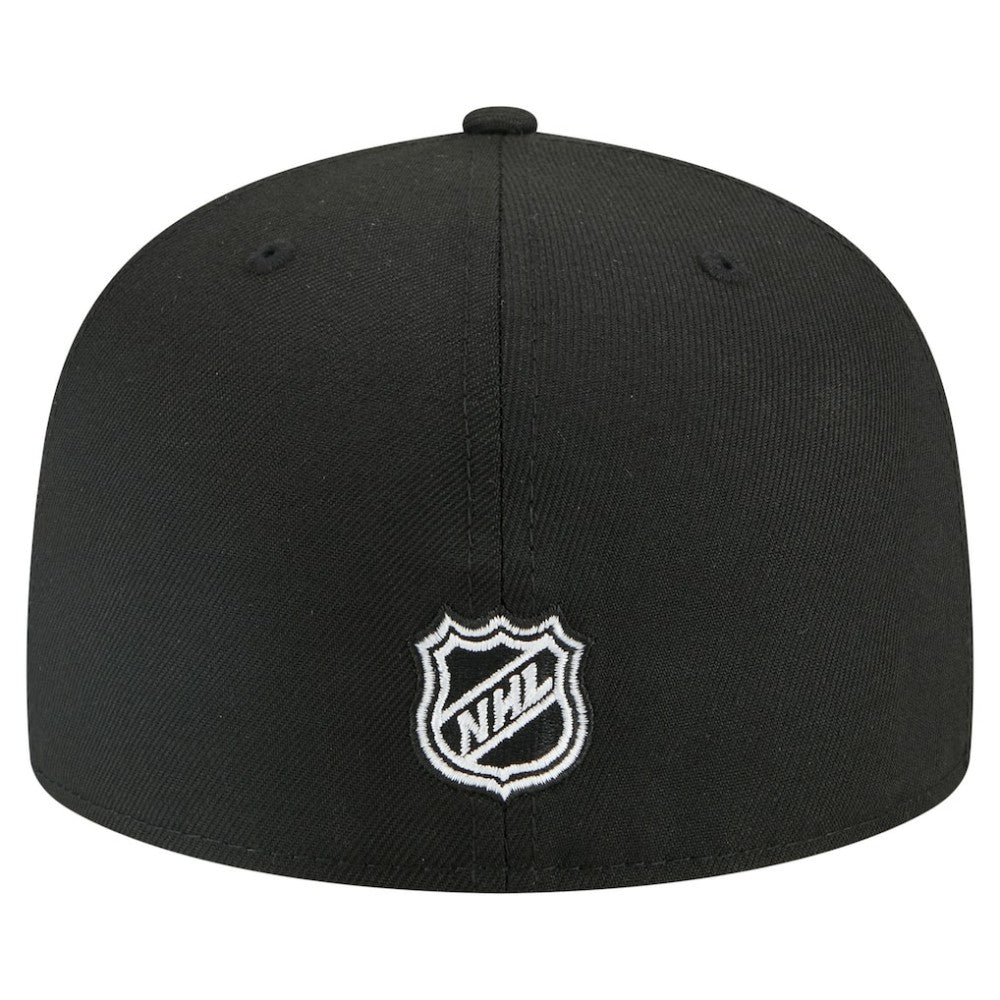 Pittsburgh Penguins New Era Faded Lines 59FIFTY Fitted Hat - Black | US 203126878