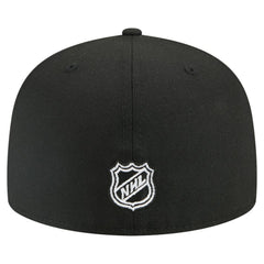 Pittsburgh Penguins New Era Faded Lines 59FIFTY Fitted Hat - Black | US 203126878