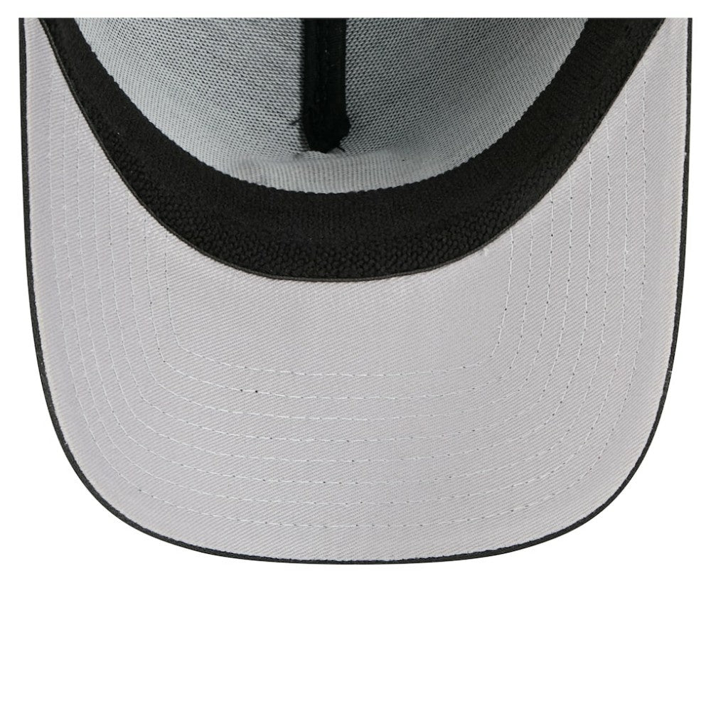 Chicago Blackhawks New Era 39THIRTY A-Frame Perforated Flex Hat - Black | US 203126882