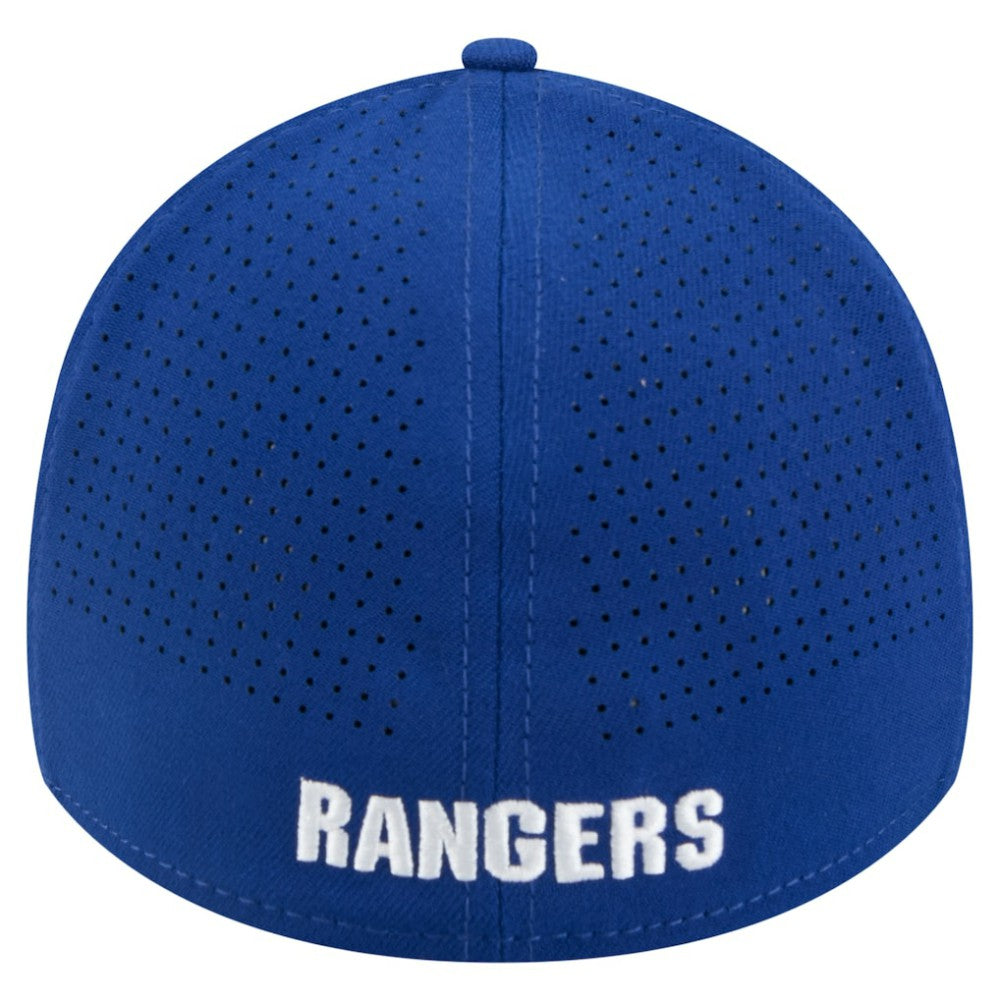 New York Rangers New Era 39THIRTY A-Frame Perforated Flex Hat - Blue | US 203126884