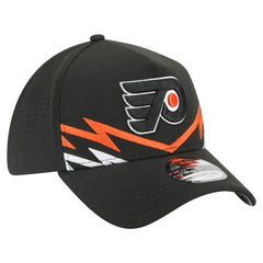 Philadelphia Flyers New Era 39THIRTY A-Frame Perforated Flex Hat - Black | US 203126885