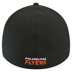Philadelphia Flyers New Era 39THIRTY A-Frame Perforated Flex Hat - Black | US 203126885