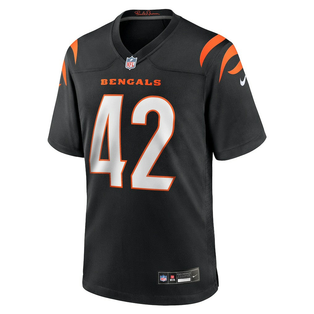 Oren Burks Cincinnati Bengals Team Game Jersey - Black Jerseys