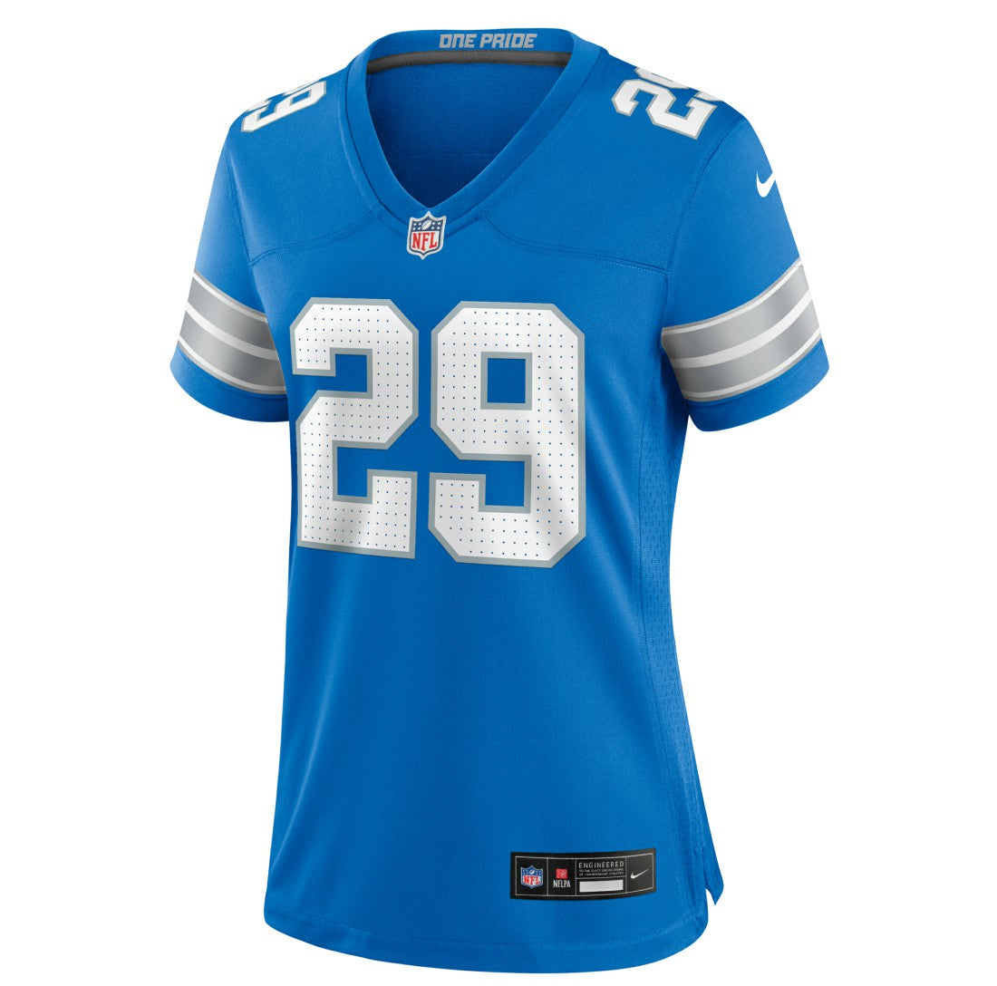 Avonte Maddox Detroit Lions Women's Team Game Jersey - Blue Jerseys