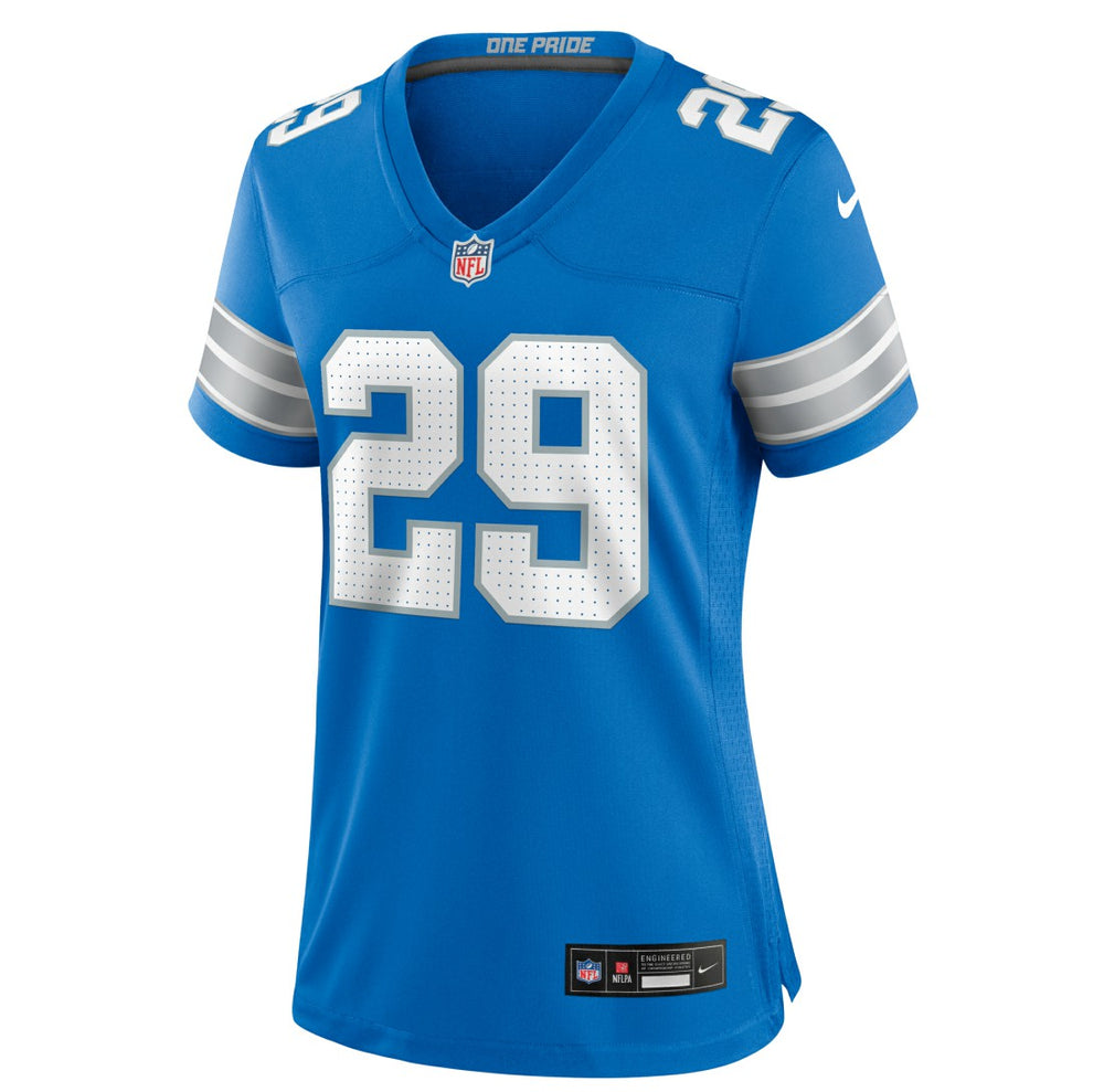 Avonte Maddox Detroit Lions Women's Team Game Jersey - Blue Jerseys