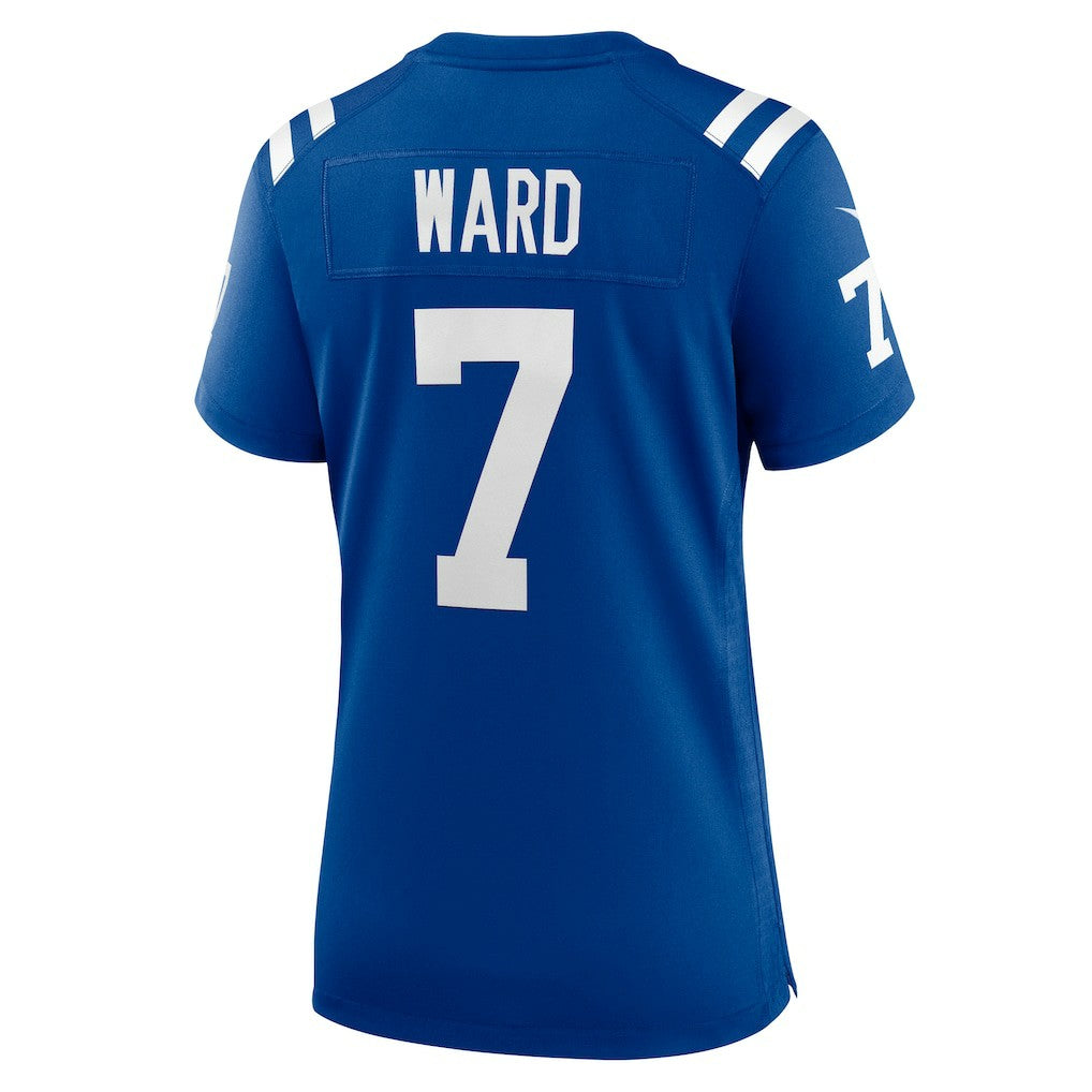 Charvarius Ward Indianapolis Colts Women's Team Game Jersey - Royal Jerseys