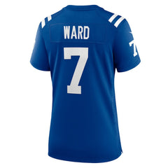 Charvarius Ward Indianapolis Colts Women's Team Game Jersey - Royal Jerseys
