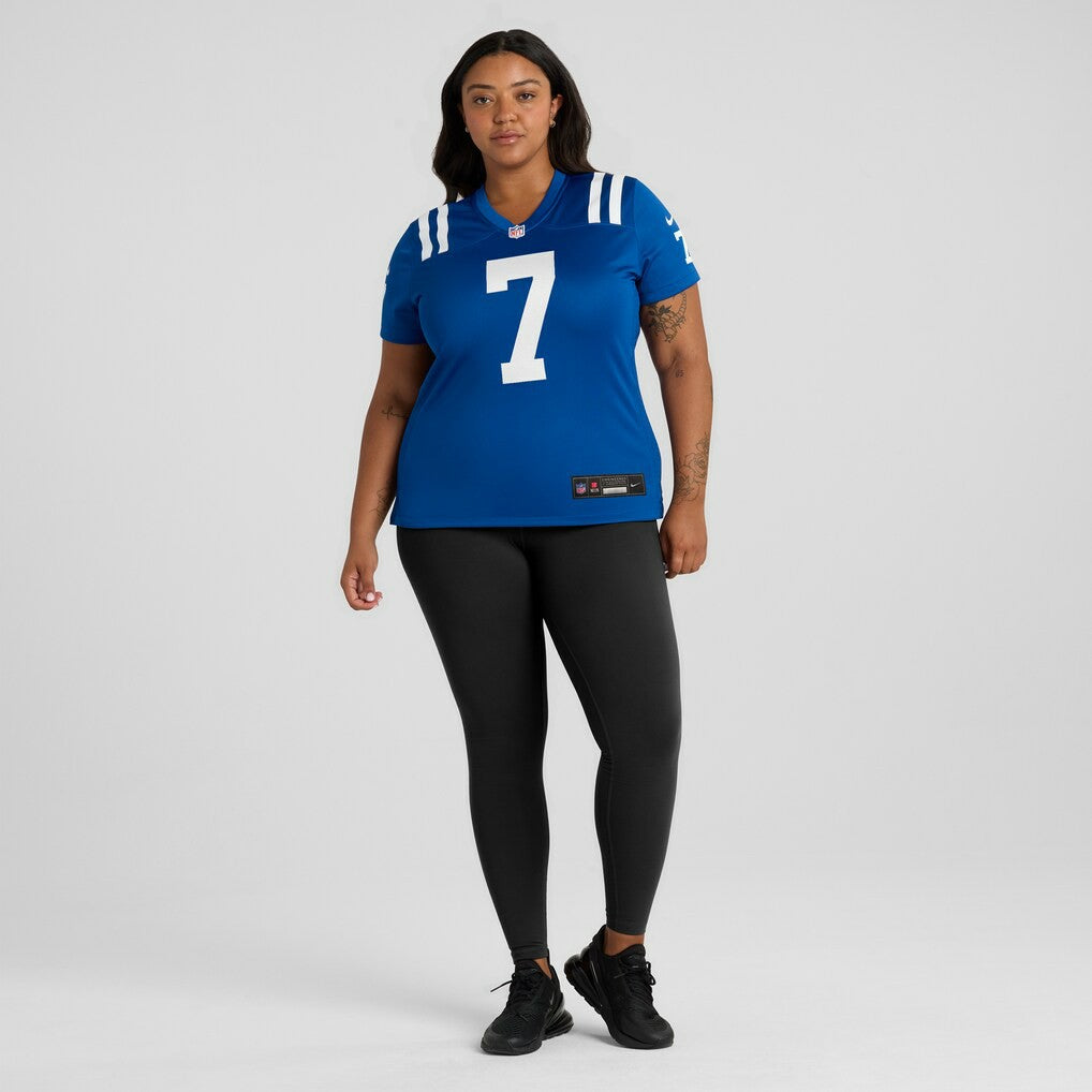 Charvarius Ward Indianapolis Colts Women's Team Game Jersey - Royal Jerseys