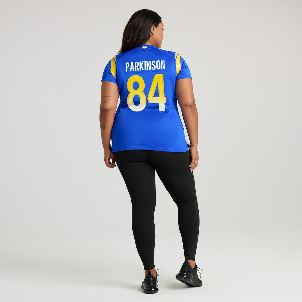 Colby Parkinson Los Angeles Rams Women's Team Game Jersey - Royal Jerseys
