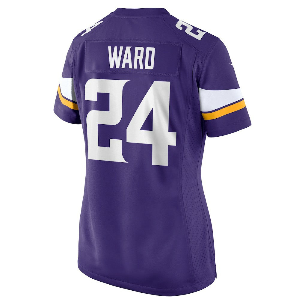 Jay Ward Minnesota Vikings Women's Team Game Jersey - Purple Jerseys