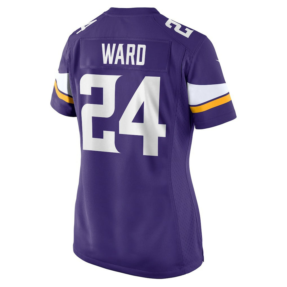 Jay Ward Minnesota Vikings Women's Team Game Jersey - Purple Jerseys