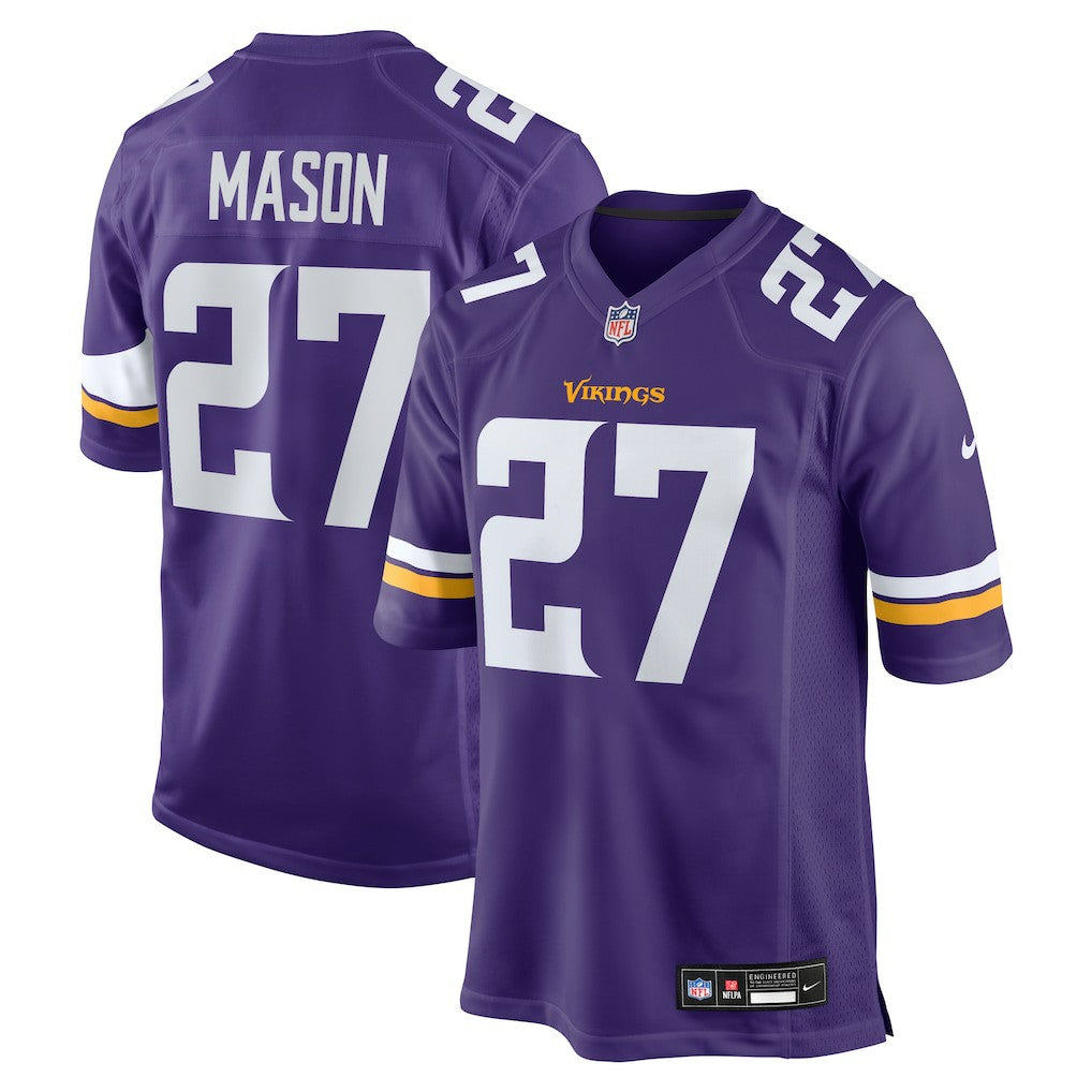 Jordan Mason Minnesota Vikings Team Game Jersey - Purple Jerseys