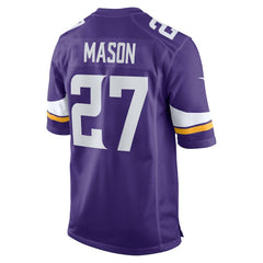 Jordan Mason Minnesota Vikings Team Game Jersey - Purple Jerseys