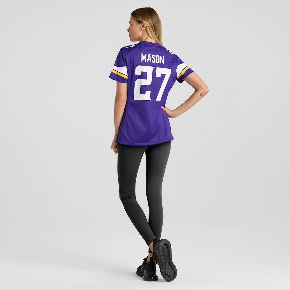 Jordan Mason Minnesota Vikings Women's Team Game Jersey - Purple Jerseys